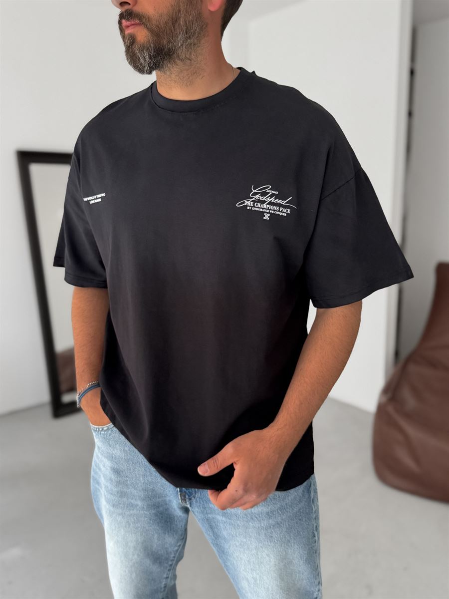 Godspeed Printed Oversize T-Shirt