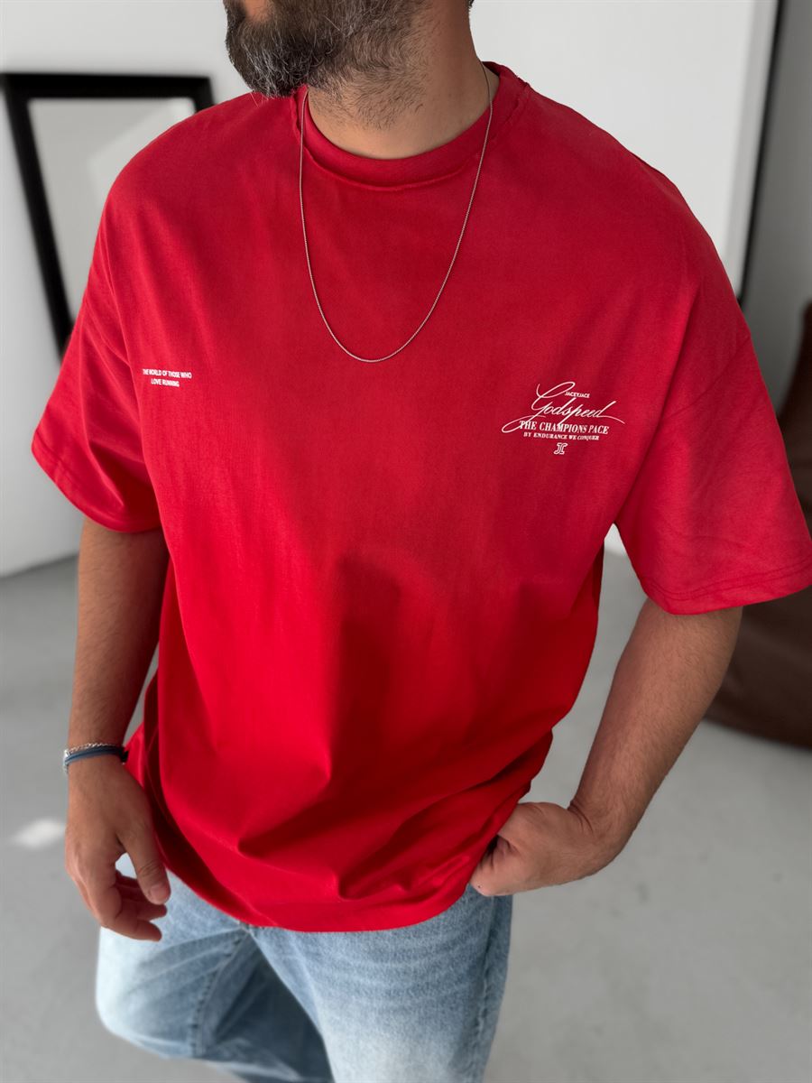 Godspeed Printed Oversize T-Shirt