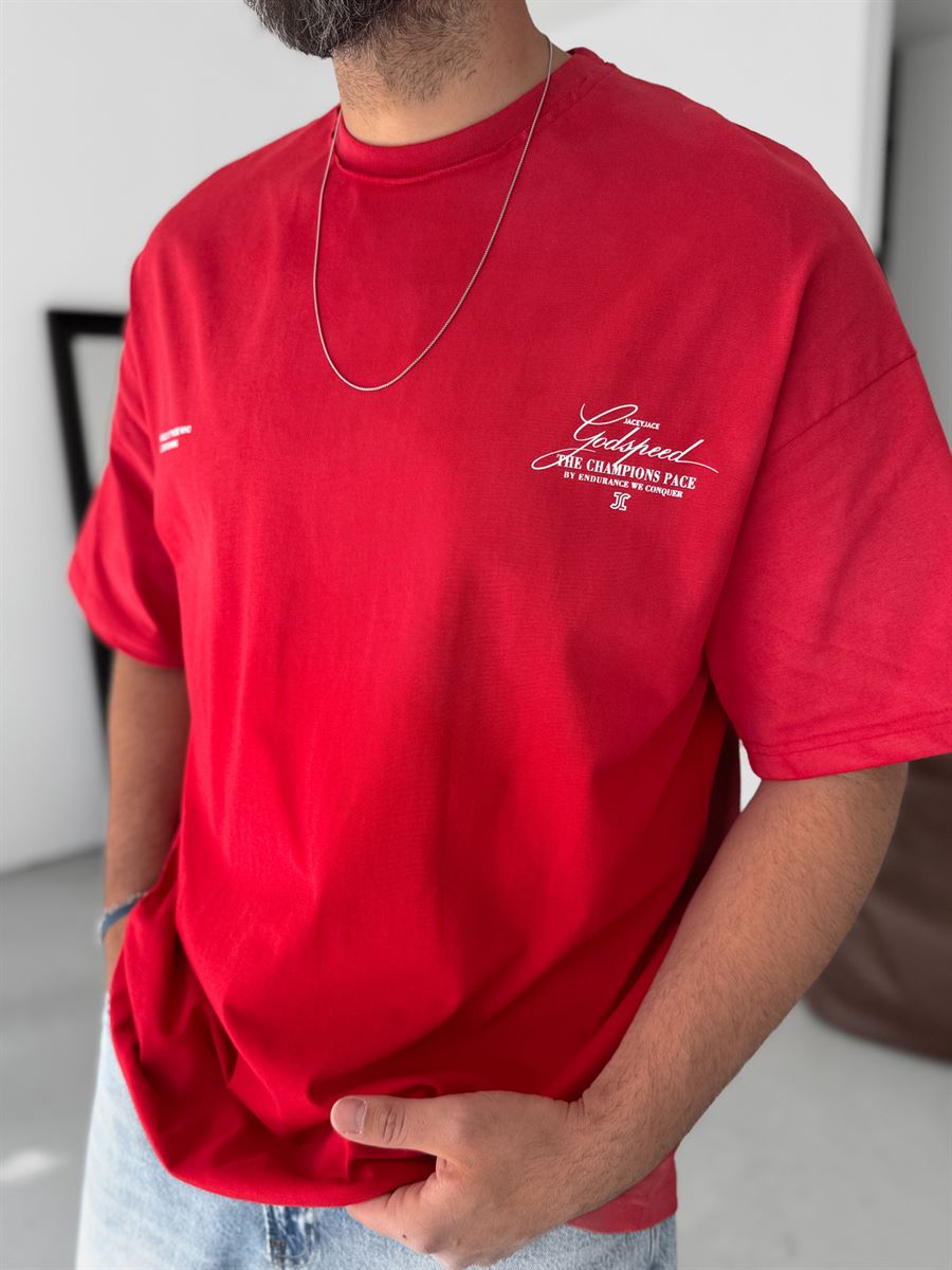 Godspeed Printed Oversize T-Shirt