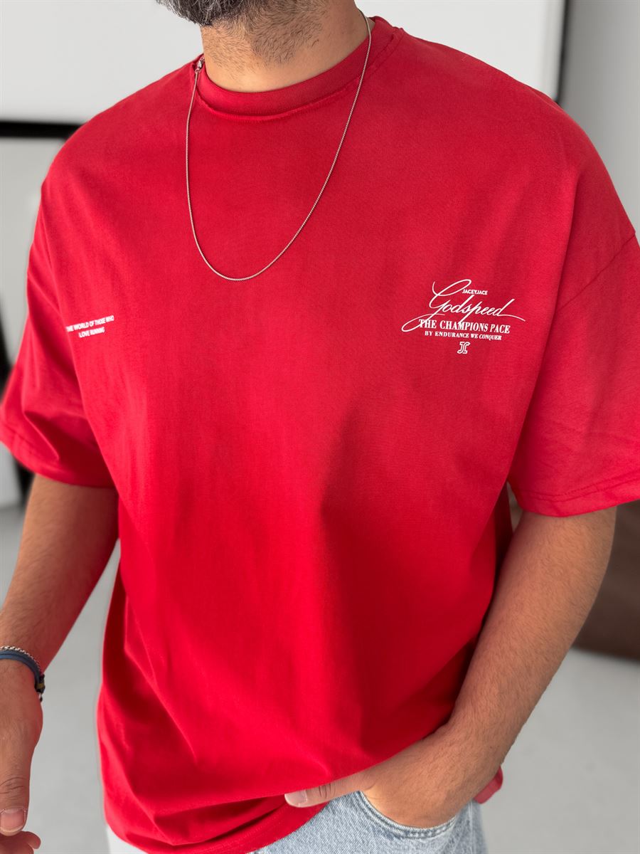 Godspeed Printed Oversize T-Shirt