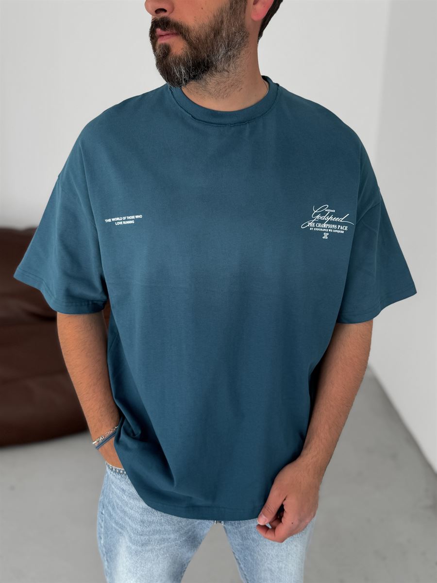 Godspeed Printed Oversize T-Shirt