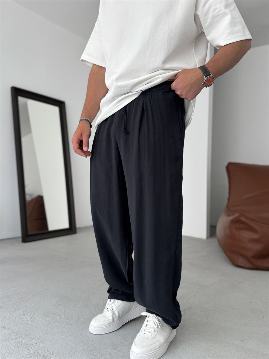 Thin Tencel Fabric Baggy Pants