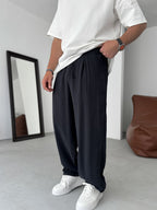 Thin Tencel Fabric Baggy Pants