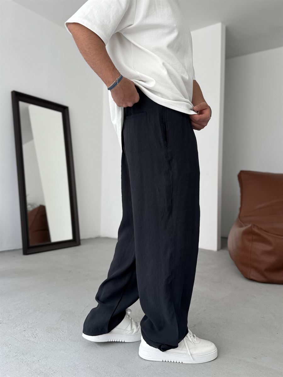 Thin Tencel Fabric Baggy Pants