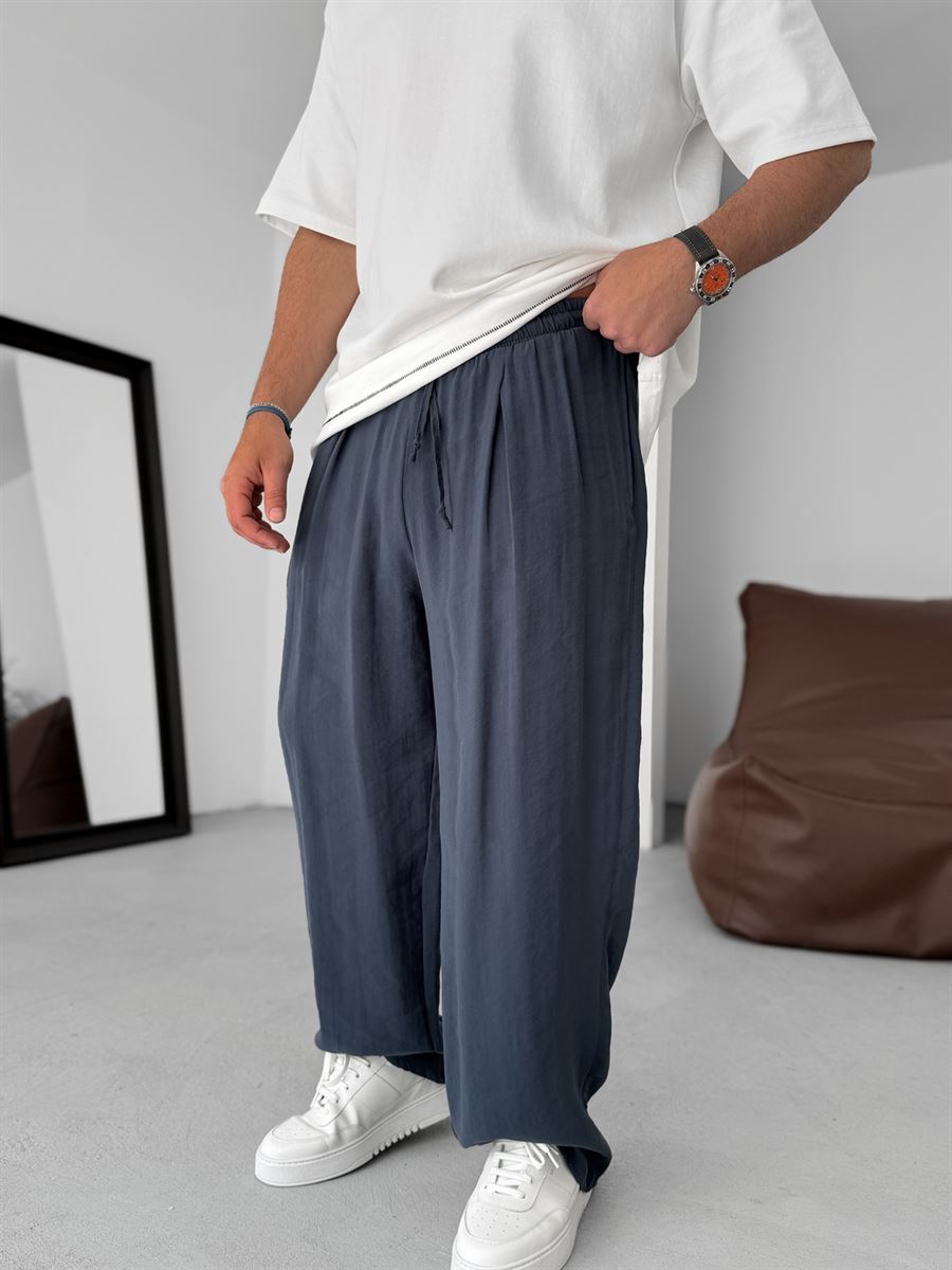 Thin Tencel Fabric Baggy Pants