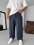 Thin Tencel Fabric Baggy Pants