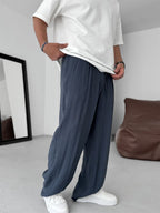 Thin Tencel Fabric Baggy Pants