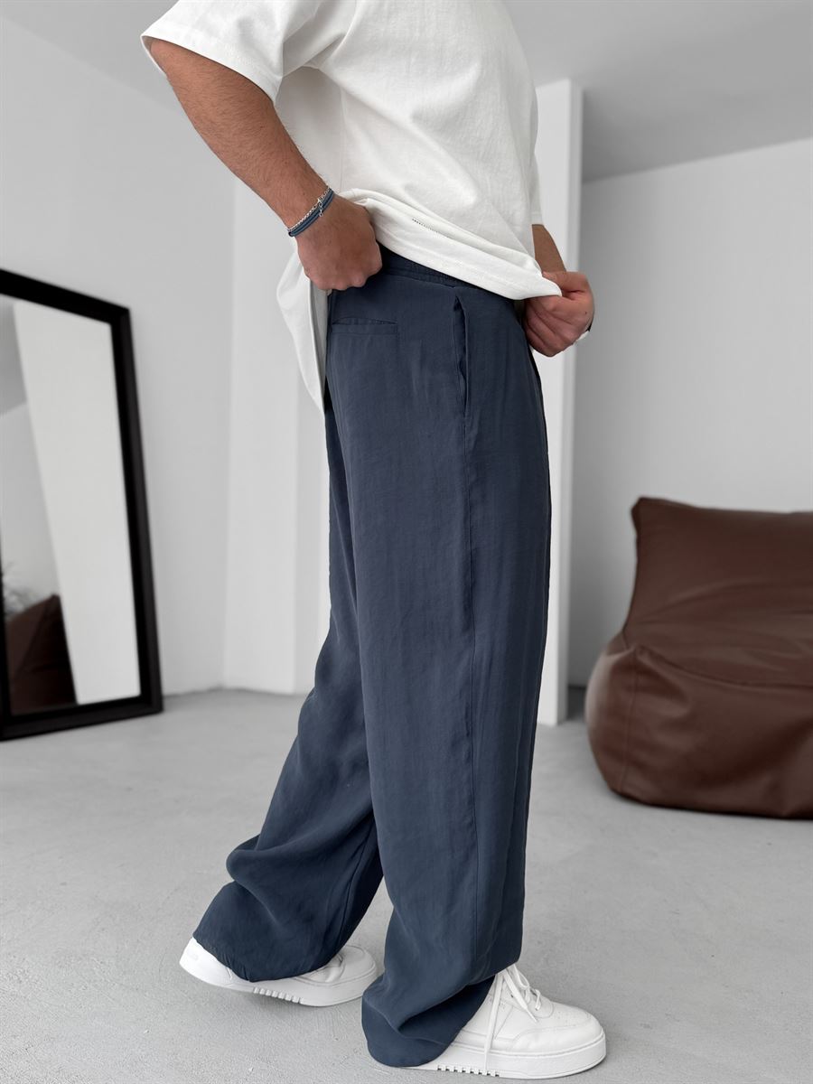 Thin Tencel Fabric Baggy Pants
