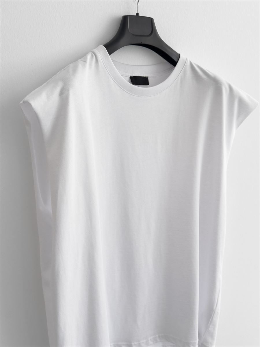 Sleeveless Oversize T-Shirt