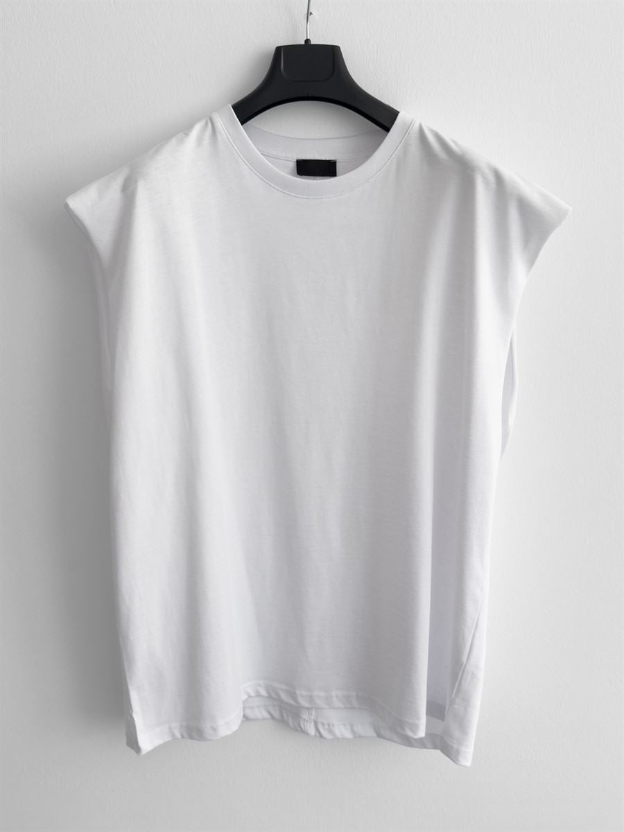 Sleeveless Oversize T-Shirt