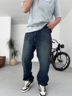 Washed Baggy Pants