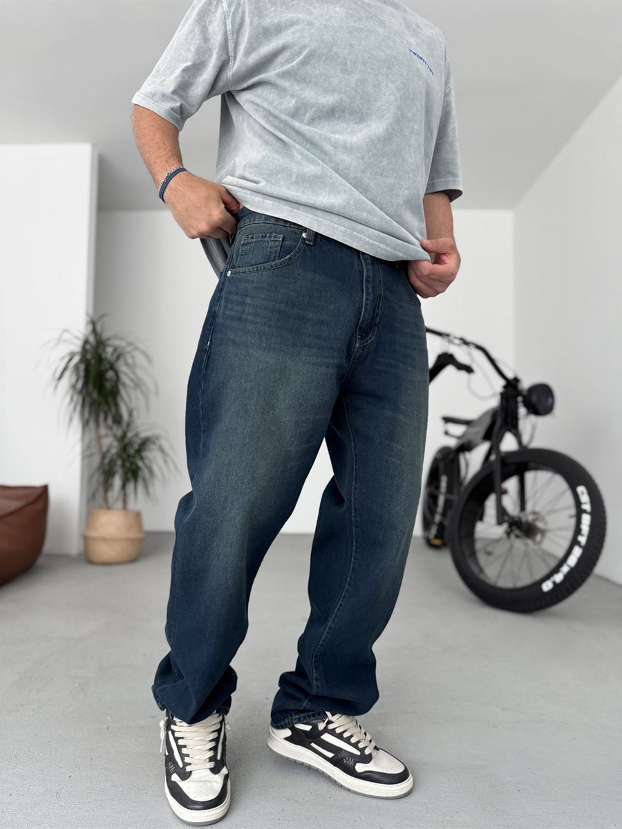 Washed Baggy Pants