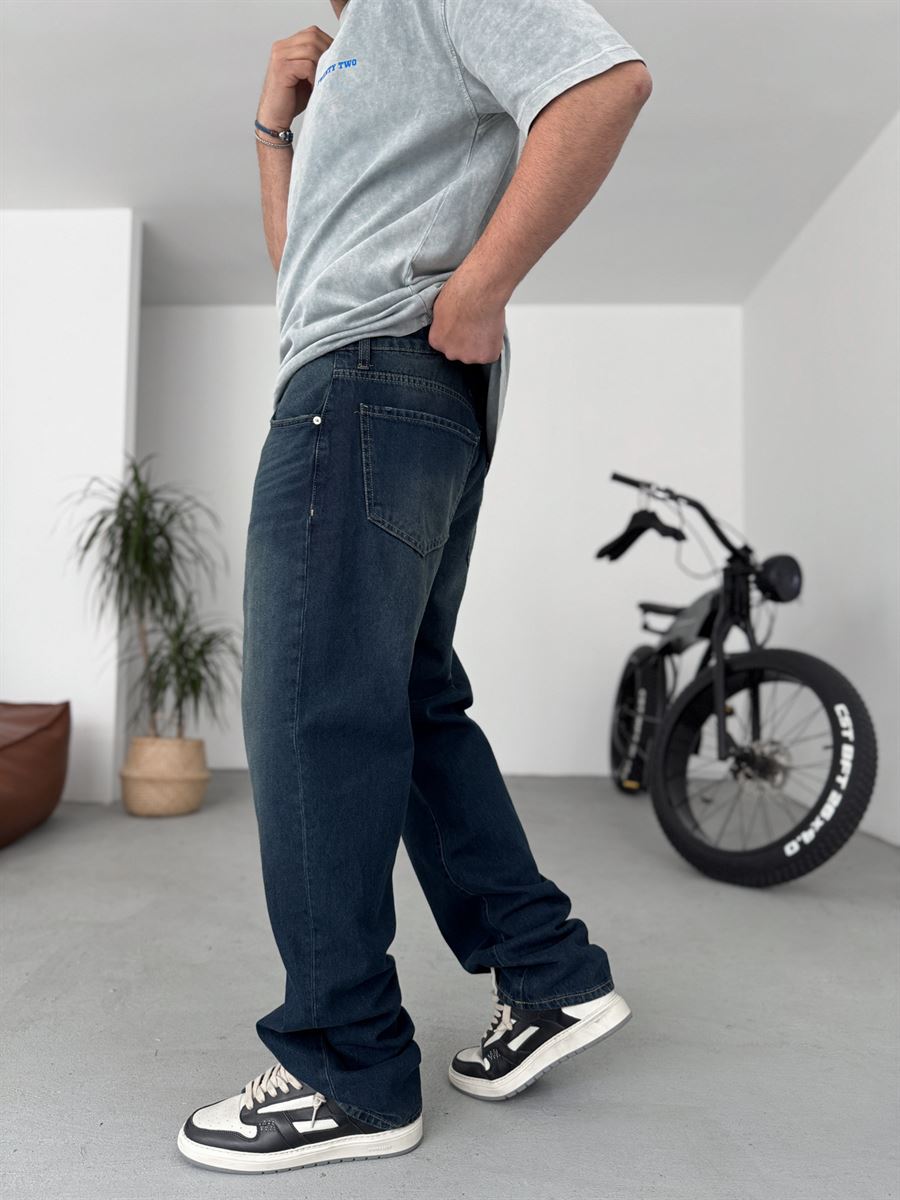 Washed Baggy Pants