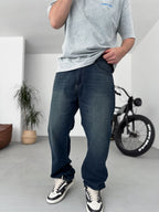 Washed Baggy Pants