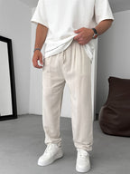 Thin Regular Cotton Pants