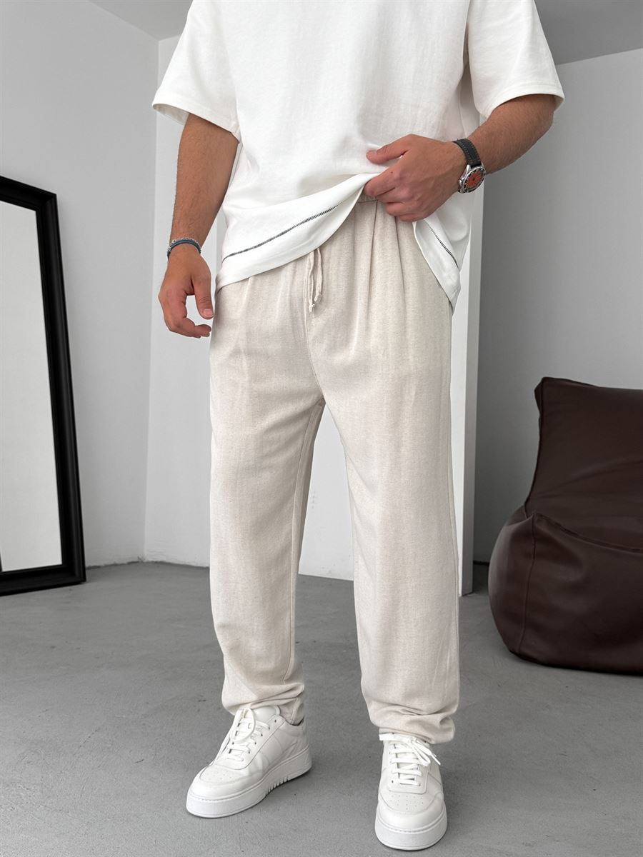 Thin Regular Cotton Pants