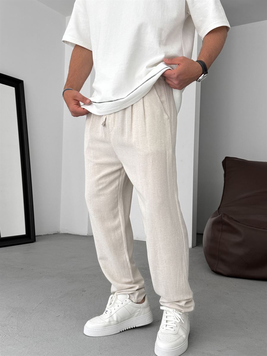 Thin Regular Cotton Pants