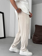 Thin Regular Cotton Pants