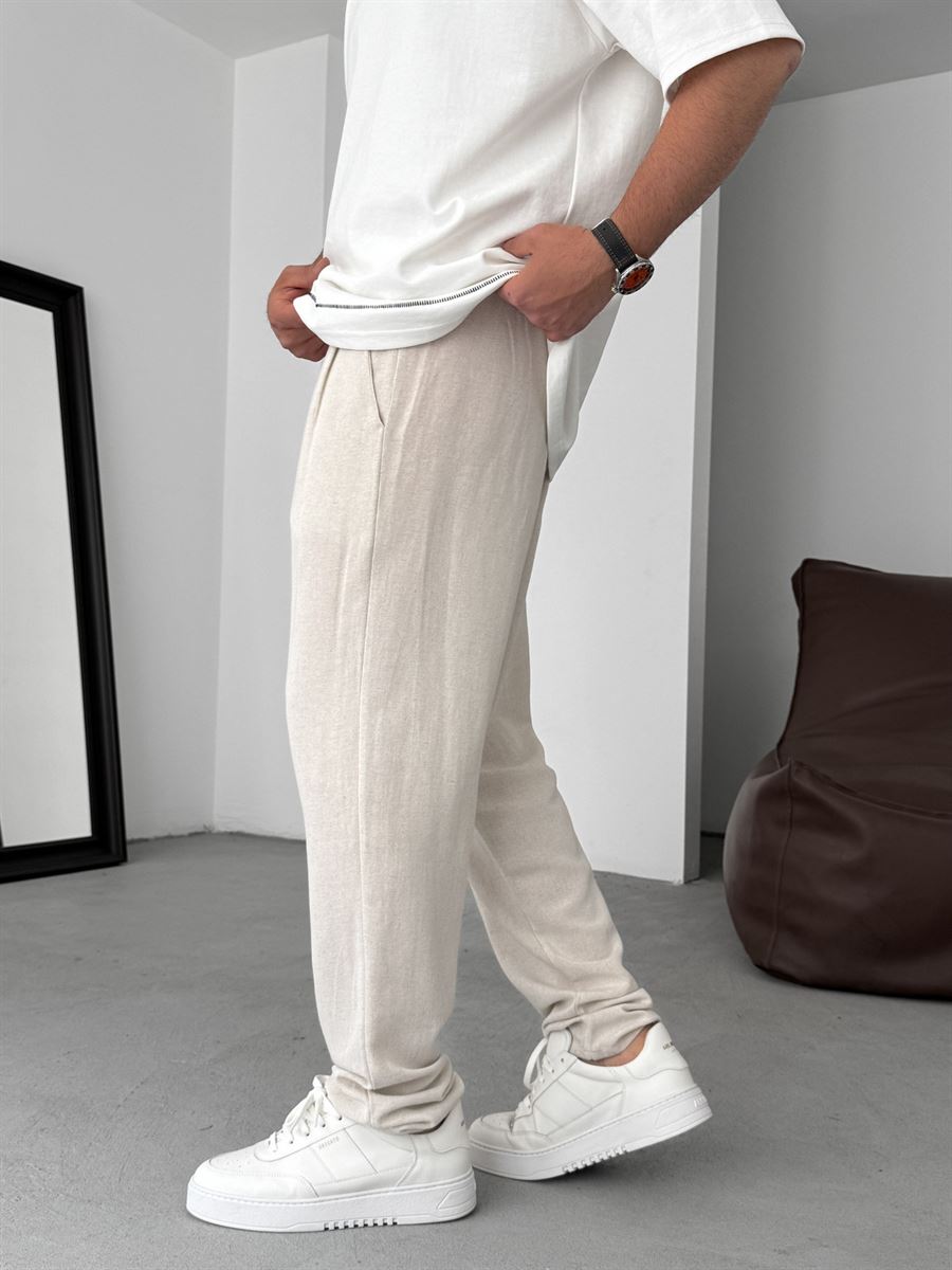 Thin Regular Cotton Pants
