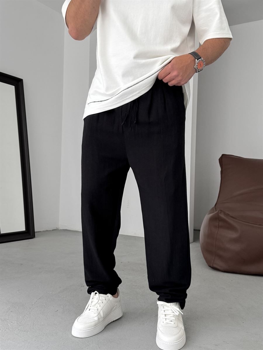 Thin Regular Cotton Pants