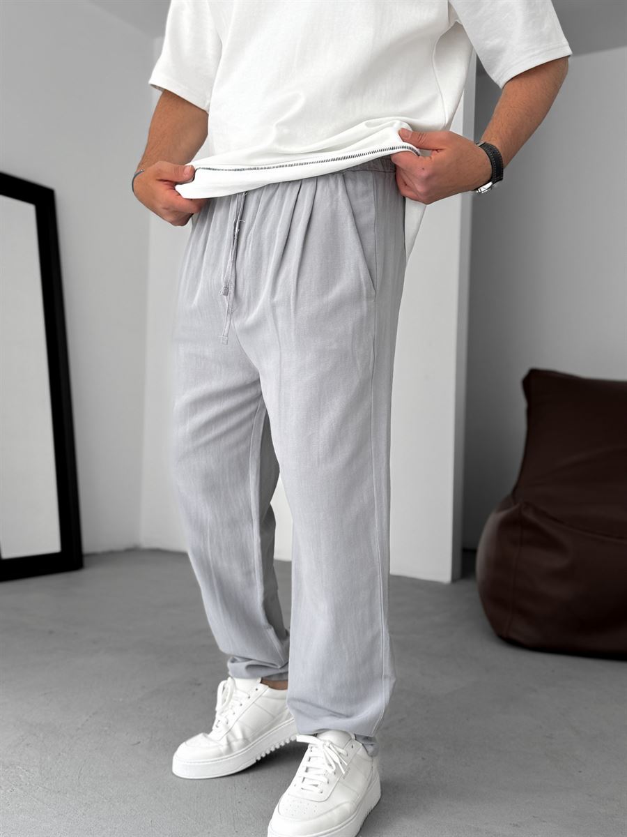 Thin Regular Cotton Pants