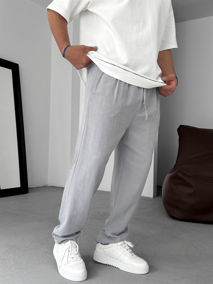 Thin Regular Cotton Pants