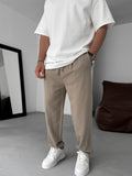 Thin Regular Cotton Pants