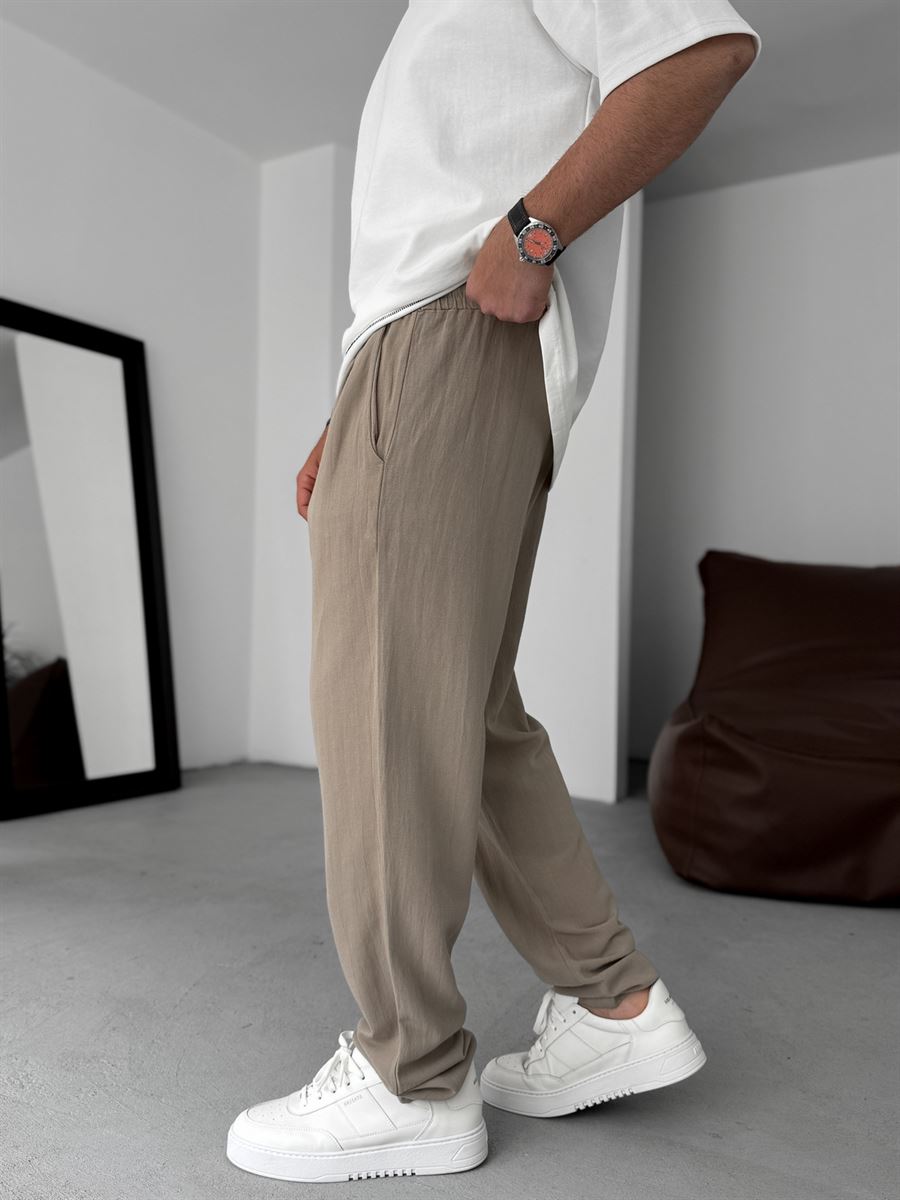 Thin Regular Cotton Pants