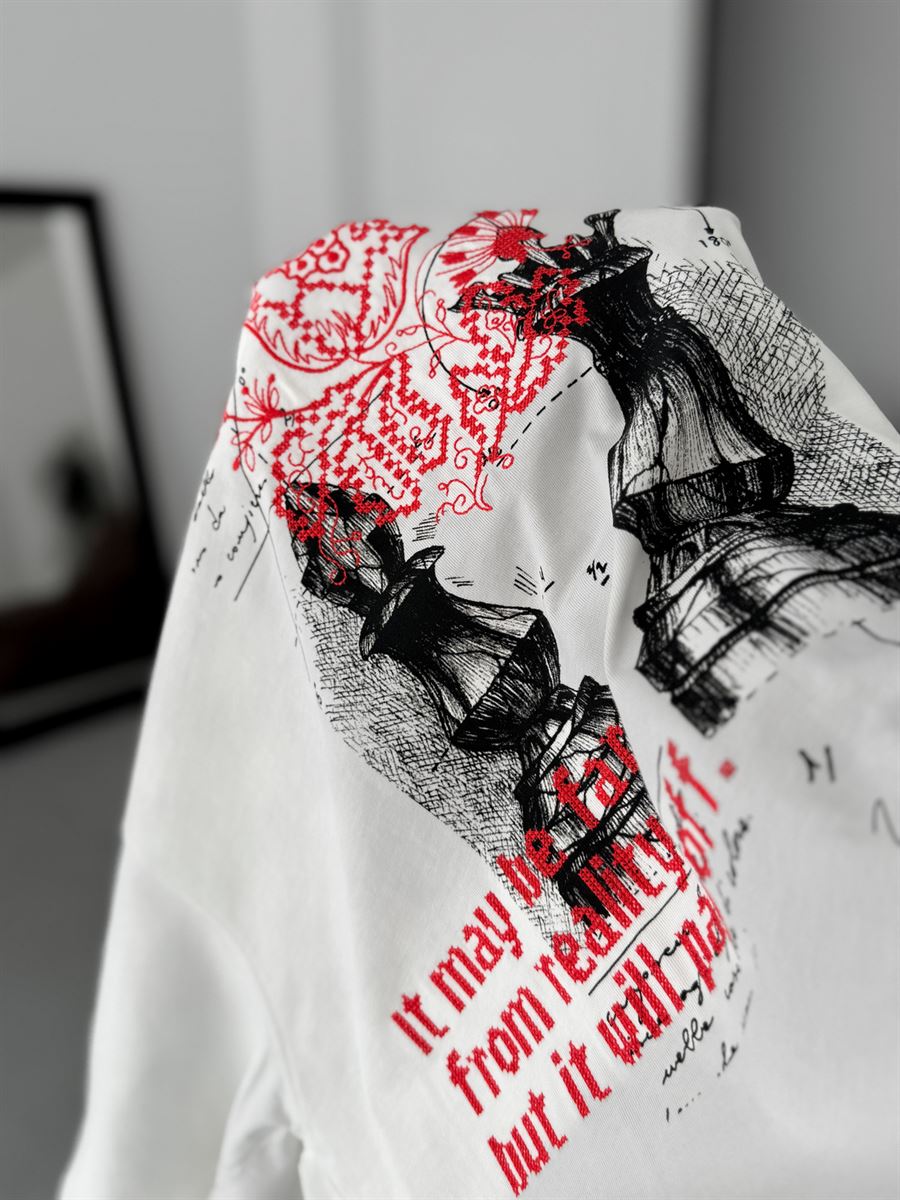 Pawn Printed Oversize T-Shirt