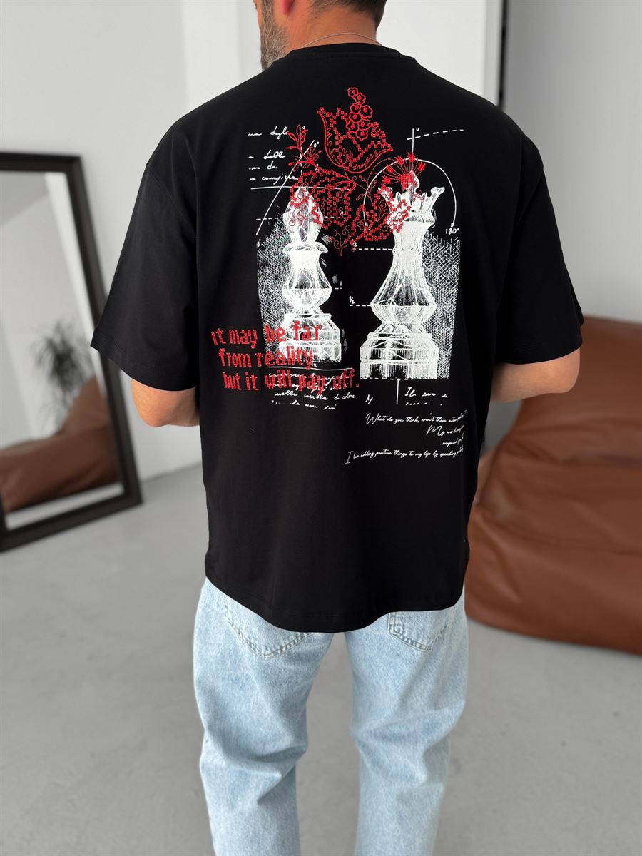 Pawn Printed Oversize T-Shirt