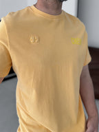 Washed Crew Printed Oversize T-Shirt