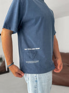 Back Text Detailed Oversize T-Shirt