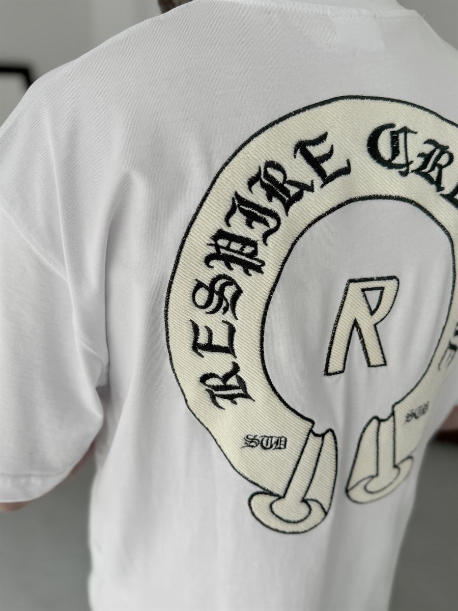 Creative Embroidered Oversize T-Shirt