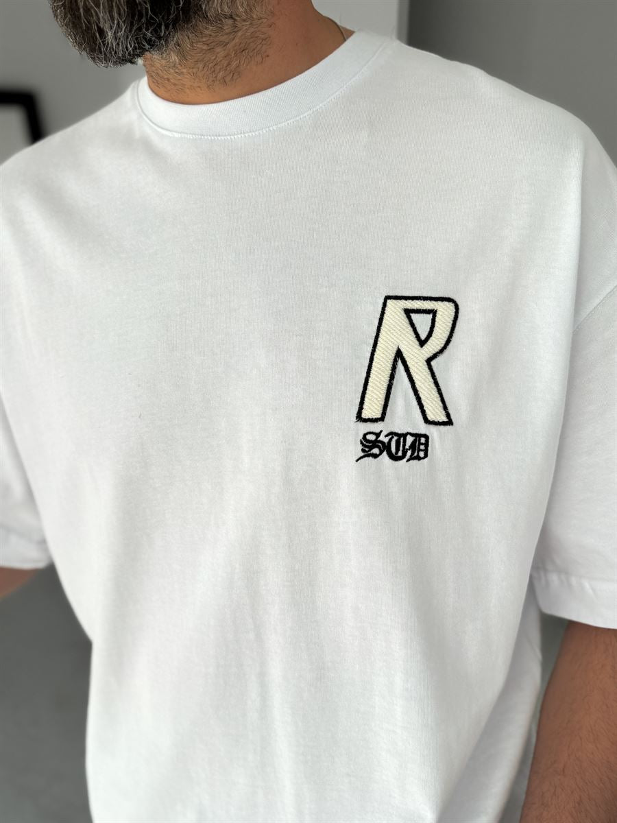 Creative Embroidered Oversize T-Shirt