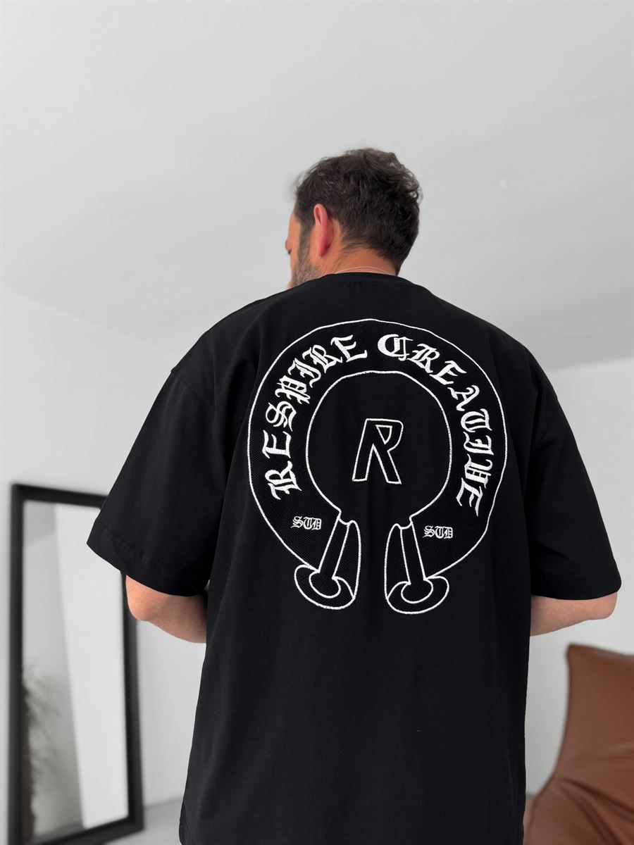 Creative Embroidered Oversize T-Shirt