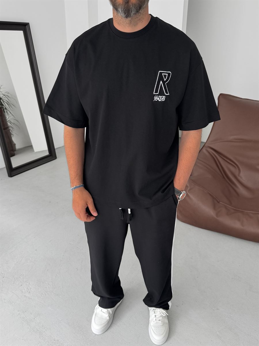 Creative Embroidered Oversize T-Shirt