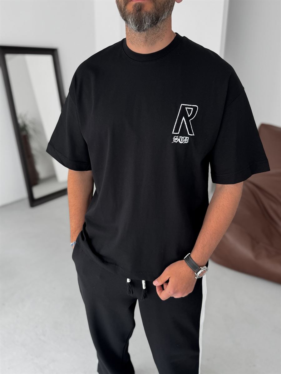 Creative Embroidered Oversize T-Shirt