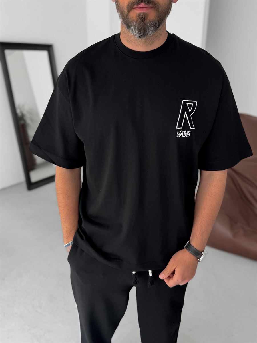 Creative Embroidered Oversize T-Shirt