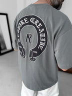 Creative Embroidered Oversize T-Shirt