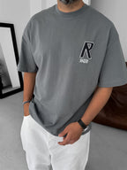 Creative Embroidered Oversize T-Shirt