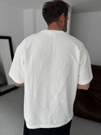 Embroidered Patterned Oversize T-Shirt