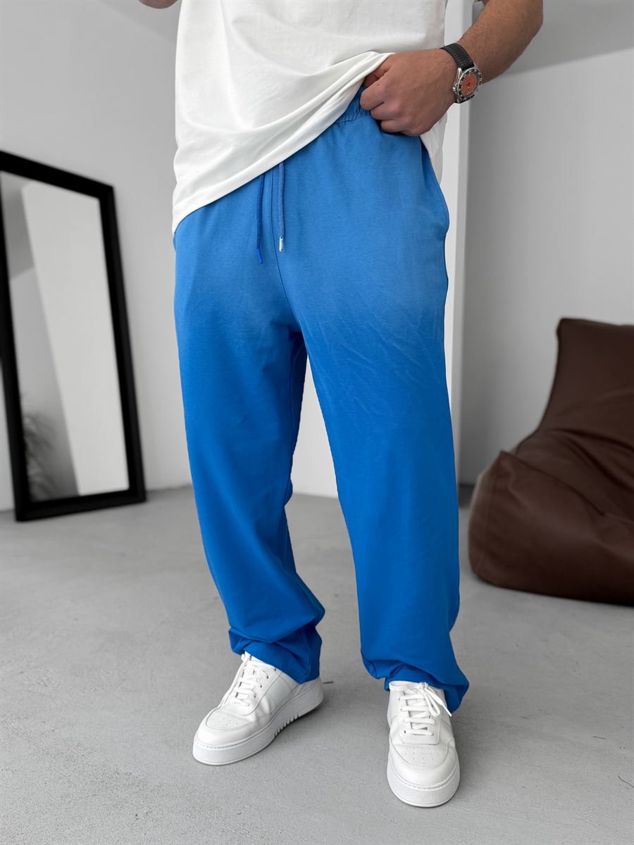 Washed Straight Leg Sweatpants