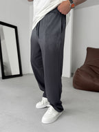 Washed Straight Leg Sweatpants