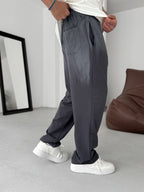 Washed Straight Leg Sweatpants