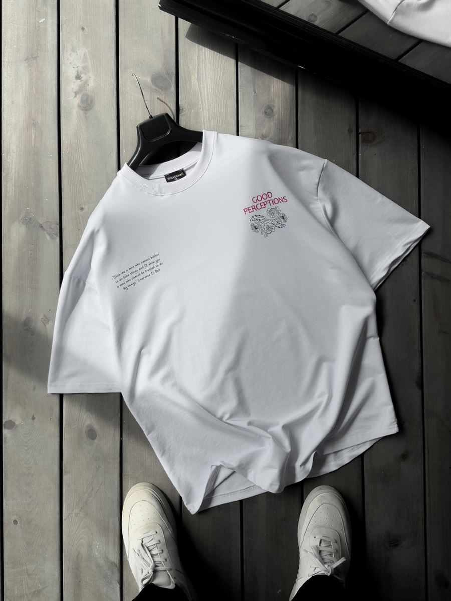 Good Perceptions Printed Double-Thread T-Shirt