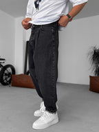 Balloon Fit Washed Jean