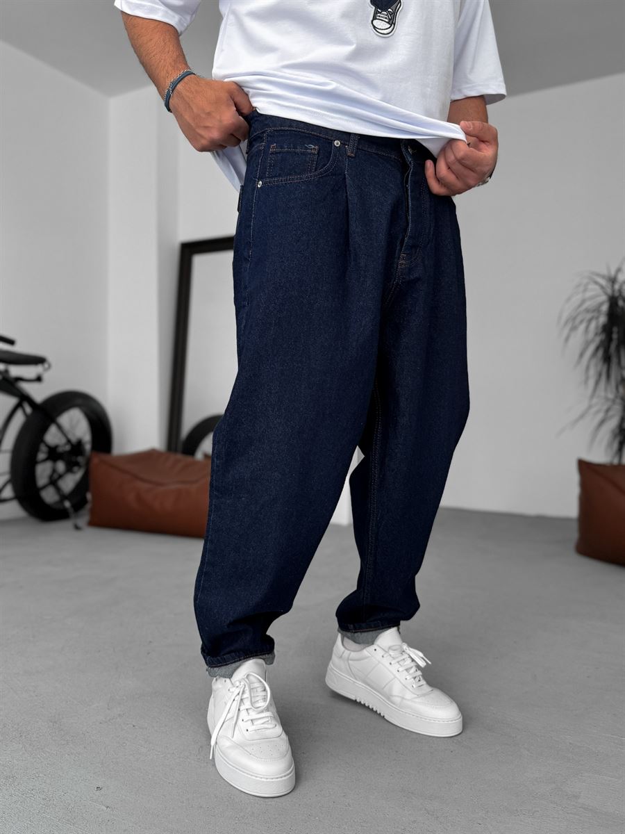 Balloon Fit Washed Jean