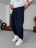 Balloon Fit Washed Jean