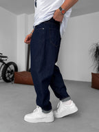 Balloon Fit Washed Jean