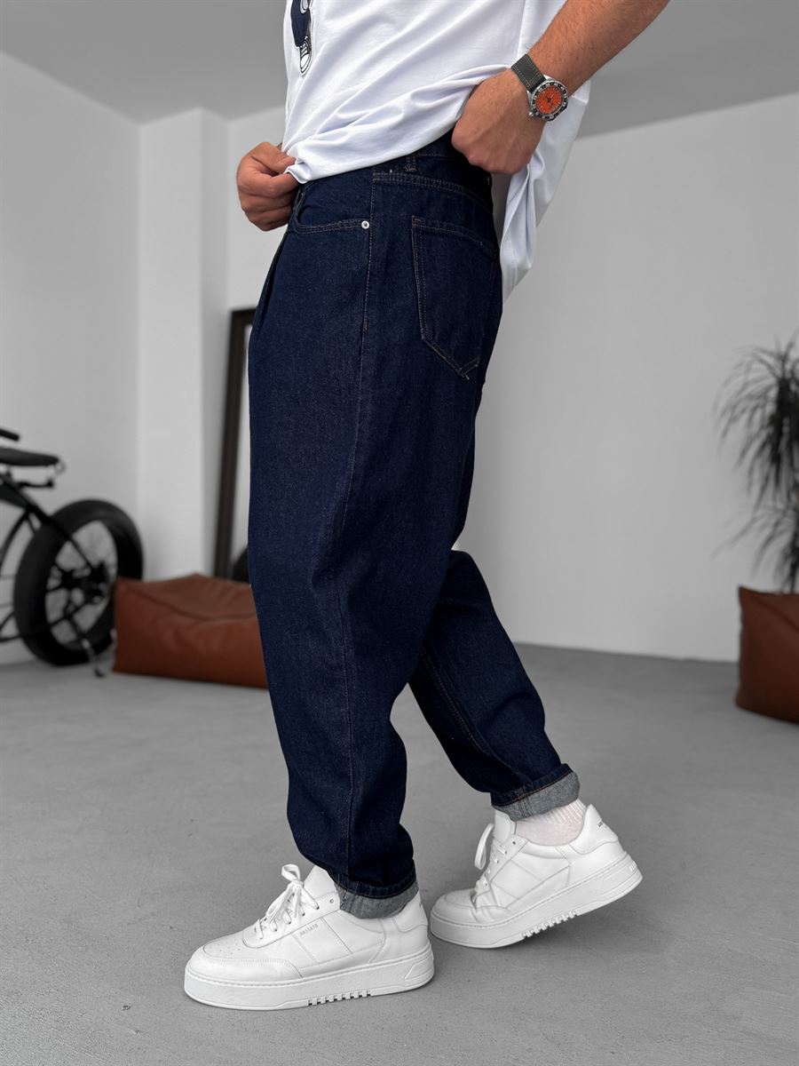 Balloon Fit Washed Jean